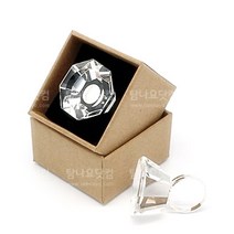 반지형 아크릴 색소판 (투명) 반영구재료