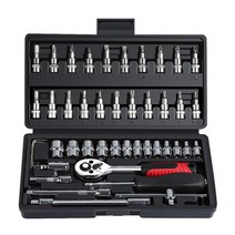 전동라쳇 미니전동드라이버 라챗 전동공구 자동차 수리 도구 소켓 렌치 세트 래칫 스크루 드라이버 키트, 09 as the picture -9