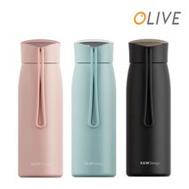 [올리브] 칼스 텀블러 300ml 휴대용/보냉보온/등산/여행, 블루