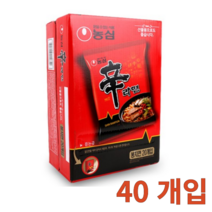 신라면40봉 박스 농심공식대리점 선물용, [농심선물용]신라면선물용40입
