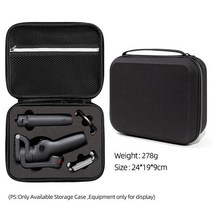 DJI 디지아이 OM6/오즈모 포켓 모바일 6 용 보관 가방 손잡이 스트랩 내구성 있는 휴대용 케이스 OM6 핸드 짐벌 액세서리 박스 커버, 01 Style A Black Inner