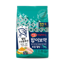 밥이보약 라지바이트 전연령 강아지사료, 10개