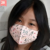 미세먼지 필터교체형 필터교환형 순면 마스크 대형사이즈(L용)-청소년 성인, 28번