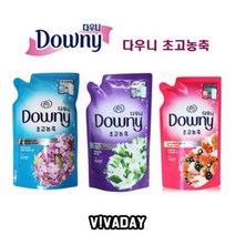 MY 다우 니 섬유유연제 700ml 리필 빨래 세탁 액상 세제 비누 기, 핑크베이베이바닐라
