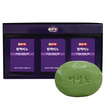 미산약초농장 국내산 어성초로 만든 어성초원액비누세트 1세트(3p)