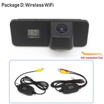 무선 후방 카메라 화물차 나이트 비전 후면보기 반전 자동차 백업 hd ccd 좌석 ibiza mk3 6l facelift st sc mk4 6j 2002 2019, 카메라 와이파이