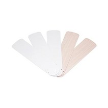 Westinghouse 조명 7741100 42인치 화이트/블리치드 오크 교체용 팬 블레이드 5팩