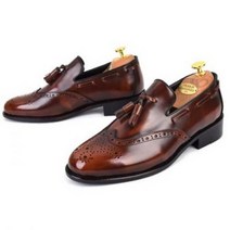 Everyday MAN 소가죽 테슬 굽높이4cm BR CH1840267.익스트리모