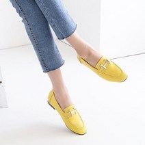 홍당무 H로고 가죽로퍼 5color 1cm