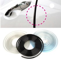 SF 라인 도어가드 몰딩 6m 풍절음차단 긁힘 문콕 기스 스크레치 찍힘 흠집 방지 잔기스 엣지, 블랙