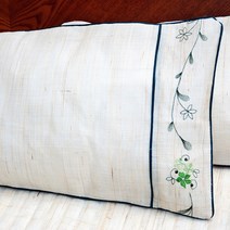 천연 마 삼베 베개커버 시원한 베개커버 여름용 베개 40*60cm