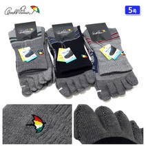 아놀드파마 이중쿠션 남성발가락양말겨울용 남성스포츠발가락양말 5족