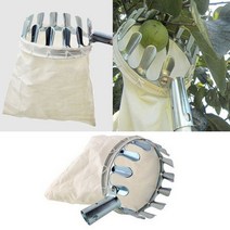 과수원 과일 수확기 헤드 1p 열매 채집 농장 하우스 농기구 주머니 바구니, 상품선택