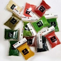 동아측기 포레스 스펀지 잔디 가루 30g, 3찐핑크