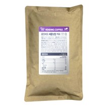 로즈버드 헤이즐넛향 커피 자판기용 400g, 6개