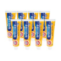 유한양행 암앤해머 화이트 스파클 치약, 121g, 8개