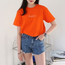 [당일출고] 코키코키 번치 프린트 여성 반팔티 S~XL