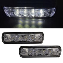 트럭부품 2Pcs 24V 트럭 LED 태양 바이저 빛 양산 남자 TGX TGS 81252606121