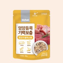이즈칸 캣 영양듬뿍 기력보충 닭고기 참치스튜 80gX12개입, 단품