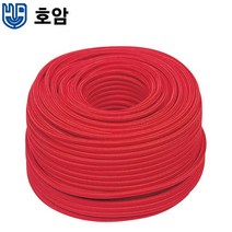 호암 알곤토치 가스 호스 적색 100m 알곤 수냉용 호수 고무+편조, 알곤호스(적색) 100m