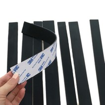 고무발포보온재 단열 시트 가교 1pcs 검은 실리콘 스트립 자체 접착 씰 가스켓, 300x20x1.5mm