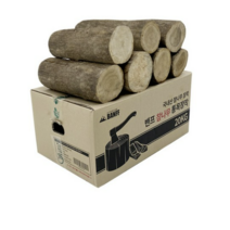 밴프 참나무 통원목 장작 CE246, 20kg, 5개