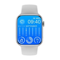 원래 iwo w58 smartwatch 시리즈 8 2.13 인치 화면 nfc 스마트, WHITE_Shiny