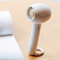 회전압축 원리 파워풀 강력모터 1200mAh 휴대용 선풍기, 화이트 1P + 핑크 1P