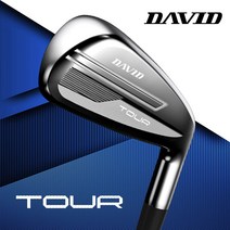 데이비드 투어 드라이빙아이언 1번 2번 3번 4번 롱 아이언 + 자석티, 2번(18도) / X