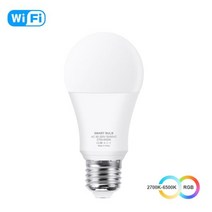 18W Tuya Wifi 스마트 전구 RGB E27 Zigbee Led 홈 램프 110V Alexa Google 호환, Wifi Version, CHINA, 18W 110V + 1PCS