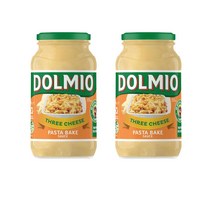 돌미오 쓰리 치즈 파스타 베이크 소스 490g Dolmio Three Cheese Pasta Bake Sauce, 2팩