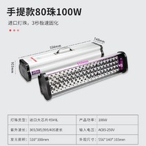LED 레진 경화기 UV 잉크 램프 자외선 프린터 조사기, 80비즈100W365nm(수입램프비즈)