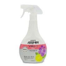 [후후맘] 샤프란케어 바이럭스 섬유탈취제 라임버베나 500ml, 3개