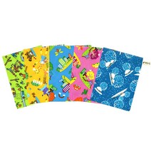 황실타올 특허받은 인견때타올 5장 (사각4장 + 눈오는밤), A.마을놀이터세트+눈오는밤, 1팩