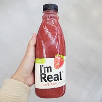 아임리얼 딸기 700ML X 1개, 아이스박스포장