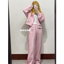 널디 트레이닝복 세트 NERDY 츄리닝 셋업 스우파 벨벳 1-112902