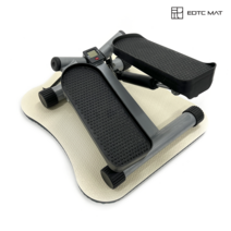 이디티씨 블랙스퀘어 스텝퍼매트 무소음스텝퍼 계단운동기구 걷기운동기구 50cm x 50cm x 2.3cm, 아이보리