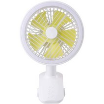 일본직발송 2. FUNGOR 탁상선풍기 탁상팬 탁상클립식 양용 USB 선풍기 USB 좌우 자동 목 흔들기 상하 전, One Size, One Color
