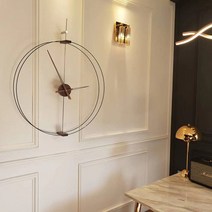 대형거실벽시계 인테리어시계 철제시계 와이어시계, B 100cm