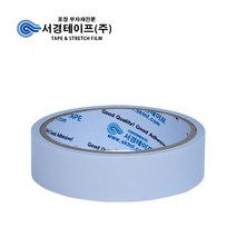 서경테이프 일반양면 테이프, 투명, 2개입