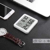 스마트 디지털 탁상용 벽걸이 시계 온습도계 온도계