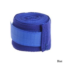 킥복싱글러브 복싱 용품 25m 코튼 권투 손목 핸드 랩 전투 보호 킥복싱 무에타이 훈련 장갑, 04 파란