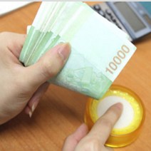 키알리 종이넘기기 지폐세기 사무용 스폰지 해면기 3개