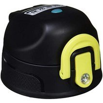 조지루시보온병 써모스보온병 물병 등산용보온병 원터치텀블러써모스 교환용 부품 2웨이 병 fho 캡 유닛 뚜껑 패킹・씰 패킹 부착 네이비 하트(nv-h), 블랙 페인트