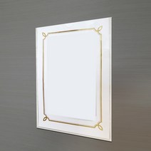 투명 아크릴 A4용지 게시판 부착 알림판 꽂이형 엘리베이터 음식점 메뉴 카페 안내, C) A3 세로