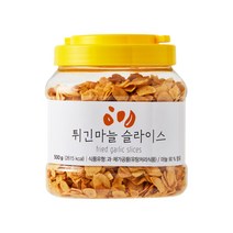 LF푸드 고소한 튀긴마늘 슬라이스 간식, 5개, 500g