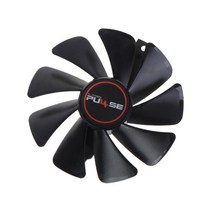 GPU 쿨러 팬 사파이어 RX 5700XT VGA 그래픽 카드 냉각 6 핀 12V, 01 A
