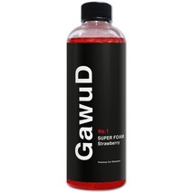 가우디 슈퍼 폼 딸기향 카샴푸 디테일링 폼건 거품세차 스노우폼 세차, 500ml