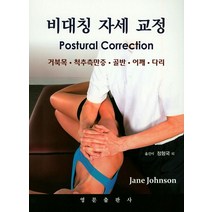 비대칭 자세 교정:거북목ㆍ척추즉만증ㆍ골반ㆍ어깨ㆍ다리, 영문출판사, Jane Johnson