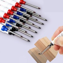 산업용 마킹펜 표식 목재 유리 타공 천공 마커 다양한소재 작업용, A) 블랙
